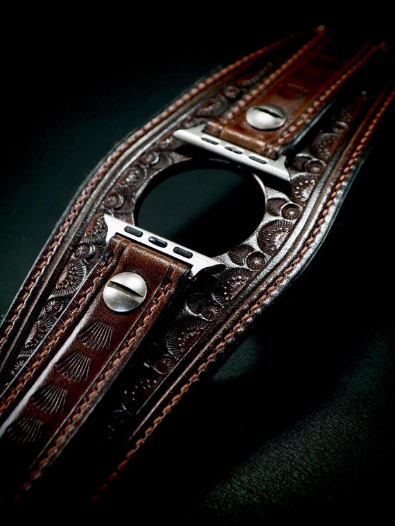 Apple Watch Western Leather Cuff Watchband Apple Watch Vintage