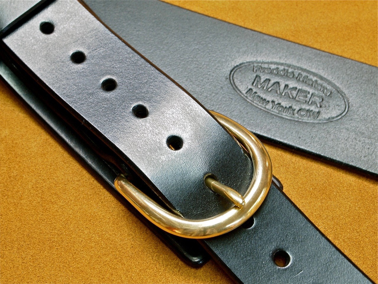 Leather Guitar Strap Black Bridle Leather Classic Vintage Etsy Canada