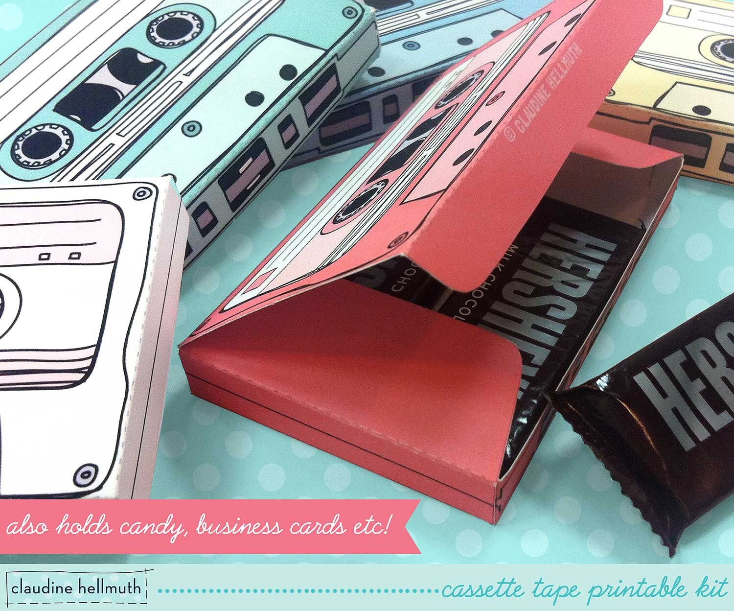 Cassette Tapes Gift Card Holders Party Favor Boxes Paper Etsy UK