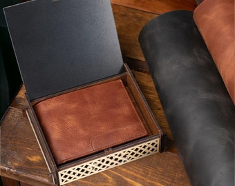 Leather Wallet|Personalized Wallet|Engraved Wallet|Custom Mens Wallet|Slim Leather Wallet|Travel Wallet|Bifold Wallet|RFİD Leather Wallet