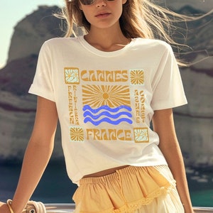 Cannes France Shirt, Saint Tropez Tee, Sailing France, Cannes France, Old Money Aesthetic, Saint Tropez Shirt, French Riviera