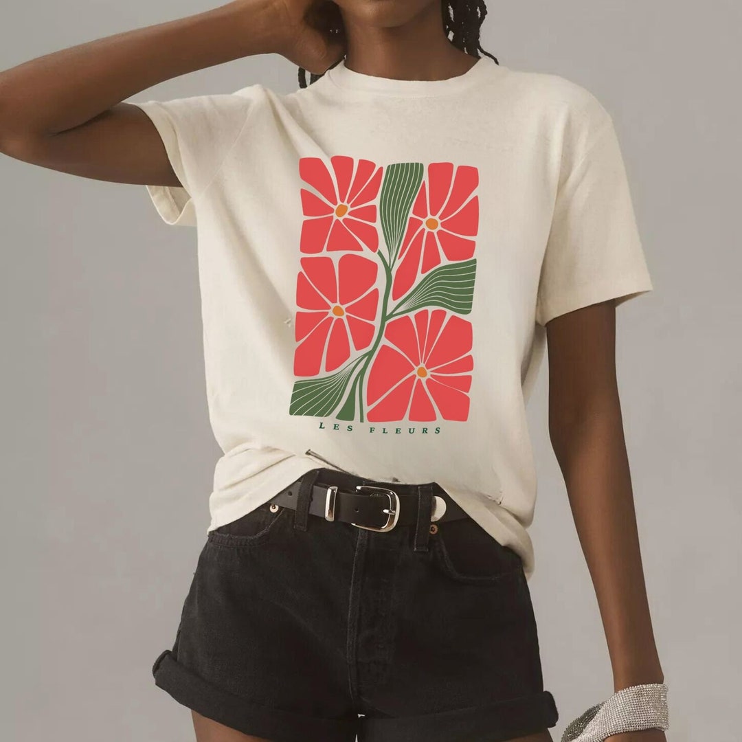 Plumes Shirt in Fleurs de Grasse