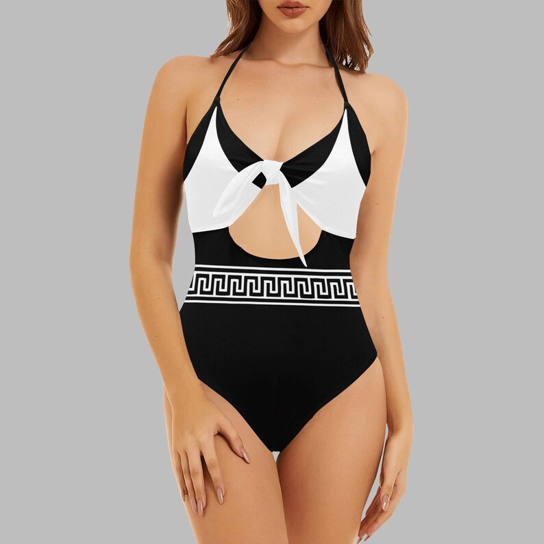Hollow Out Angle Swimsuit