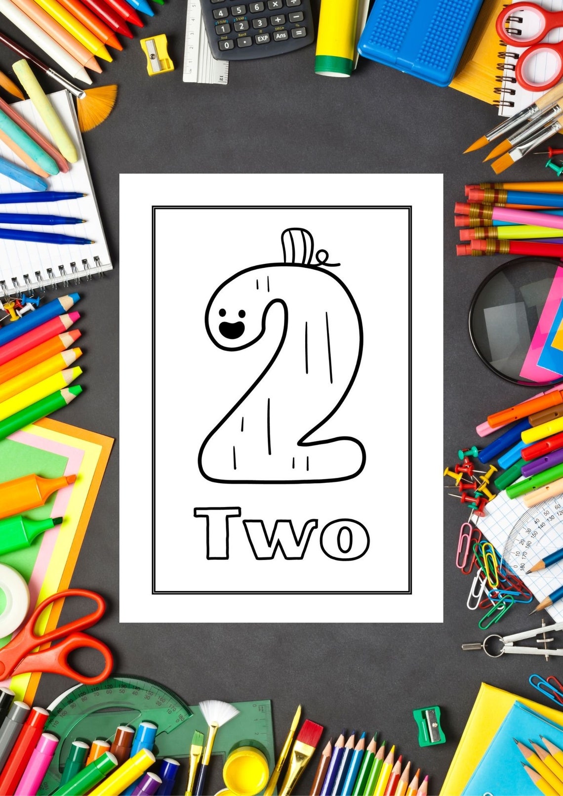 1-10 Printable Coloring Numbers Sheets for Kids | Coloring Pages for ...