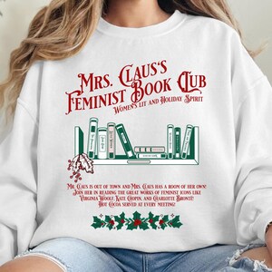 Julbokklubbströja, Tomas feministiska bokklubbströja, ful boklig jultröja, högtidsläsare, unisex bokpresent