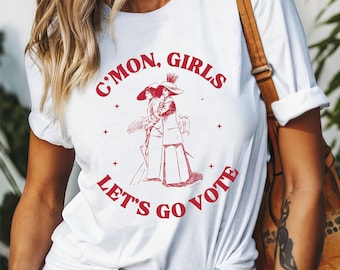 Suffragette Vote Shirt: Victorian Women's Rights Unisex Tee