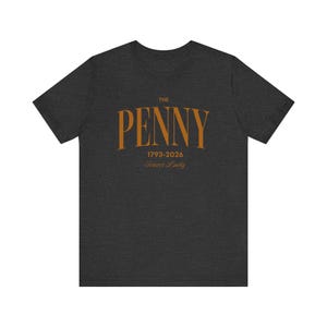 Penny Unisex Tee, US Coin Shirt image 5