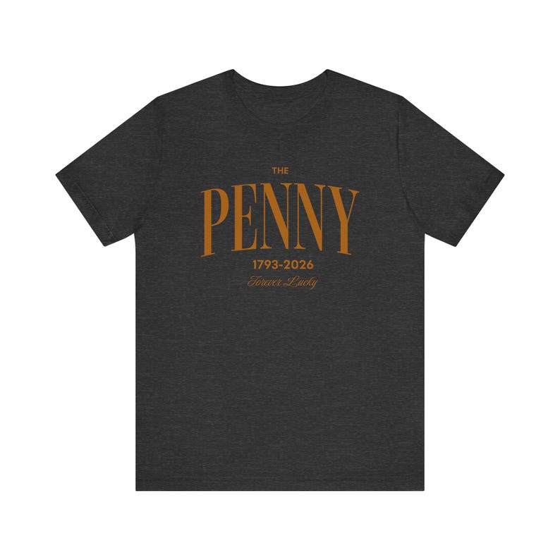 Penny Unisex Tee, US Coin Shirt image 5