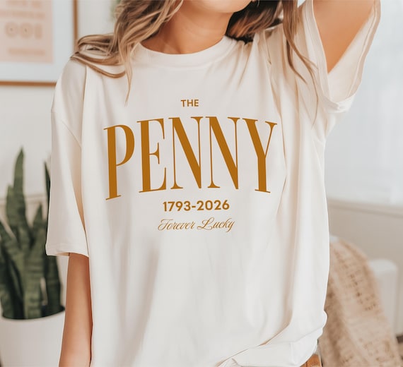Penny Unisex Tee, US Coin Shirt