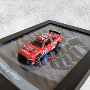 Chase Briscoe 3D NASCAR Car Poster | Rising Star Racing Wall Art | Cool Gifts for Him | Unique Framed Artwork | Motorsport Home Decor