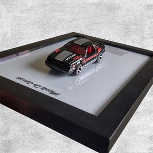 1992 Ford Mustang  3D Car Poster | Iconic Muscle Car Wall Art | Cool Racing Gifts for Him | Unique Framed Artwork | Automotive Home Decor