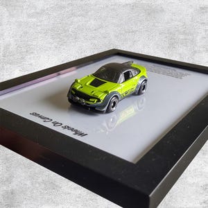 Mazda MX-5 Miata 3D Car Poster | Classic Roadster Wall Art | Cool Racing Gifts for Him | Unique Framed Artwork | Automotive Home Decor
