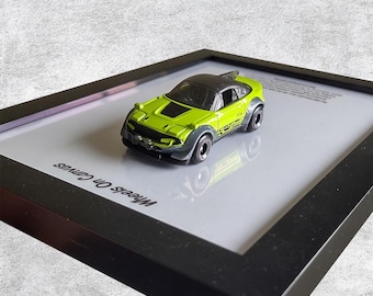 Mazda MX-5 Miata 3D Car Poster | Classic Roadster Wall Art | Cool Racing Gifts for Him | Unique Framed Artwork | Automotive Home Decor