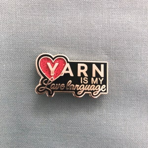 LOVE LANGUAGE Enamel Pin image 2