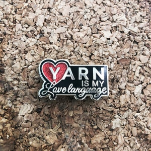 LOVE LANGUAGE Enamel Pin image 1