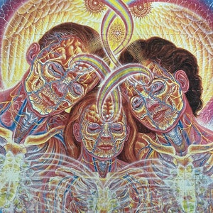 alex gray アレックスグレイ　サイン入りポスター　額なし Amazon.co.jp: アレックス・グレー - Dying - ポスター : ホーム