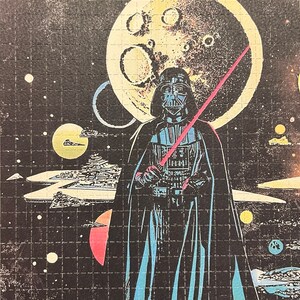 StarWars Darth Vader - Arte assorbente - 18 cm x 18 cm - 400 compresse/pezzi *SENZA LSD* *Carta assorbente di alta qualità*
