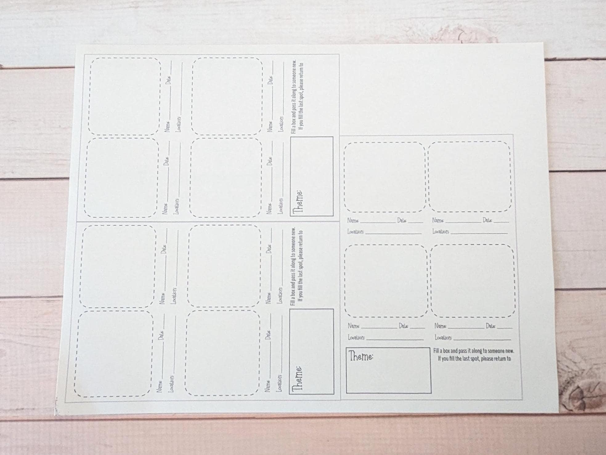 Traveling Postcard Sticker Backing: 4x6, 5x7 (digital Download) - Etsy