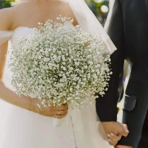 Gypsophile artificielle | Bouquet de gypsophile | Bouquet de mariée | Décorations de mariage