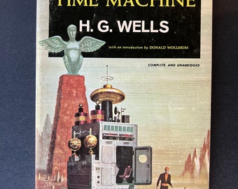 The Time Machine by HG Wells (1964 Airmont Edition)