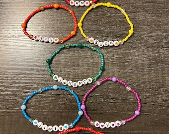 BTS Bias Bracelets - Etsy