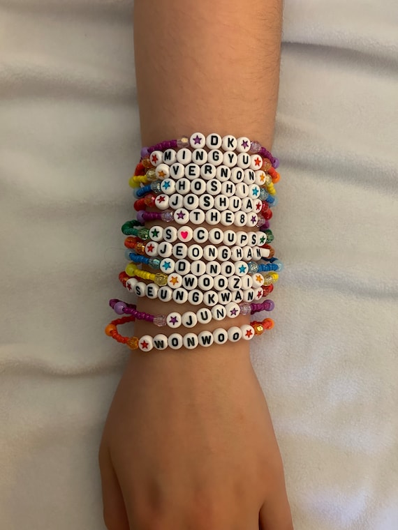 Seventeen Member Bracelets - Etsy