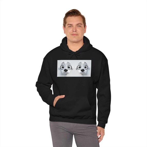 3D Hoodie Sarcastic Dog Face Design Pullover Sweatshirt Funny