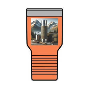 Vaso térmico de acero inoxidable de 30 oz: taza de viaje personalizada para bebidas frías y calientes