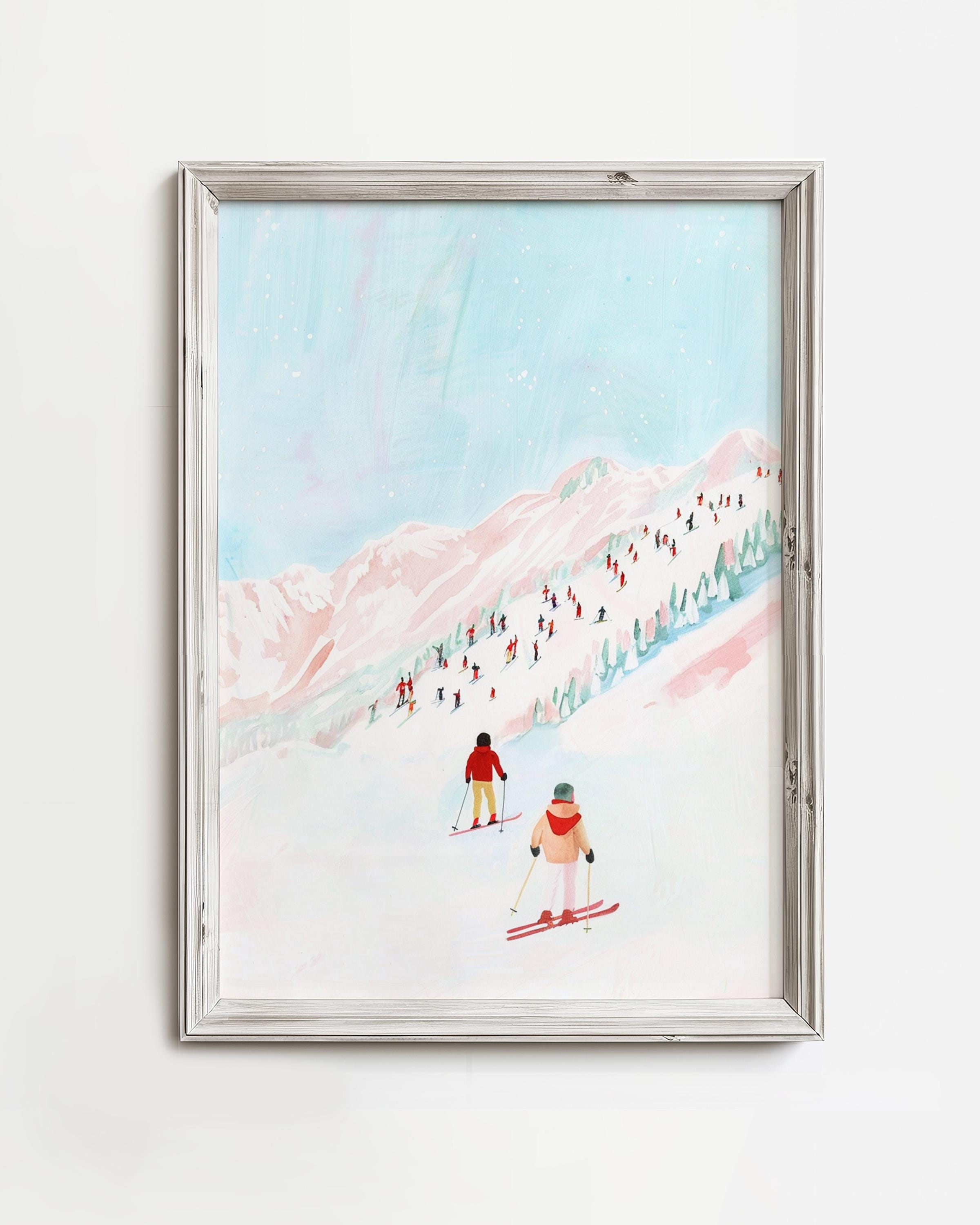 アクリル画　青い部屋　1086 ロシア 忘れな草のアクリル絵の具。青い花の花束アート厚塗りの壁の
