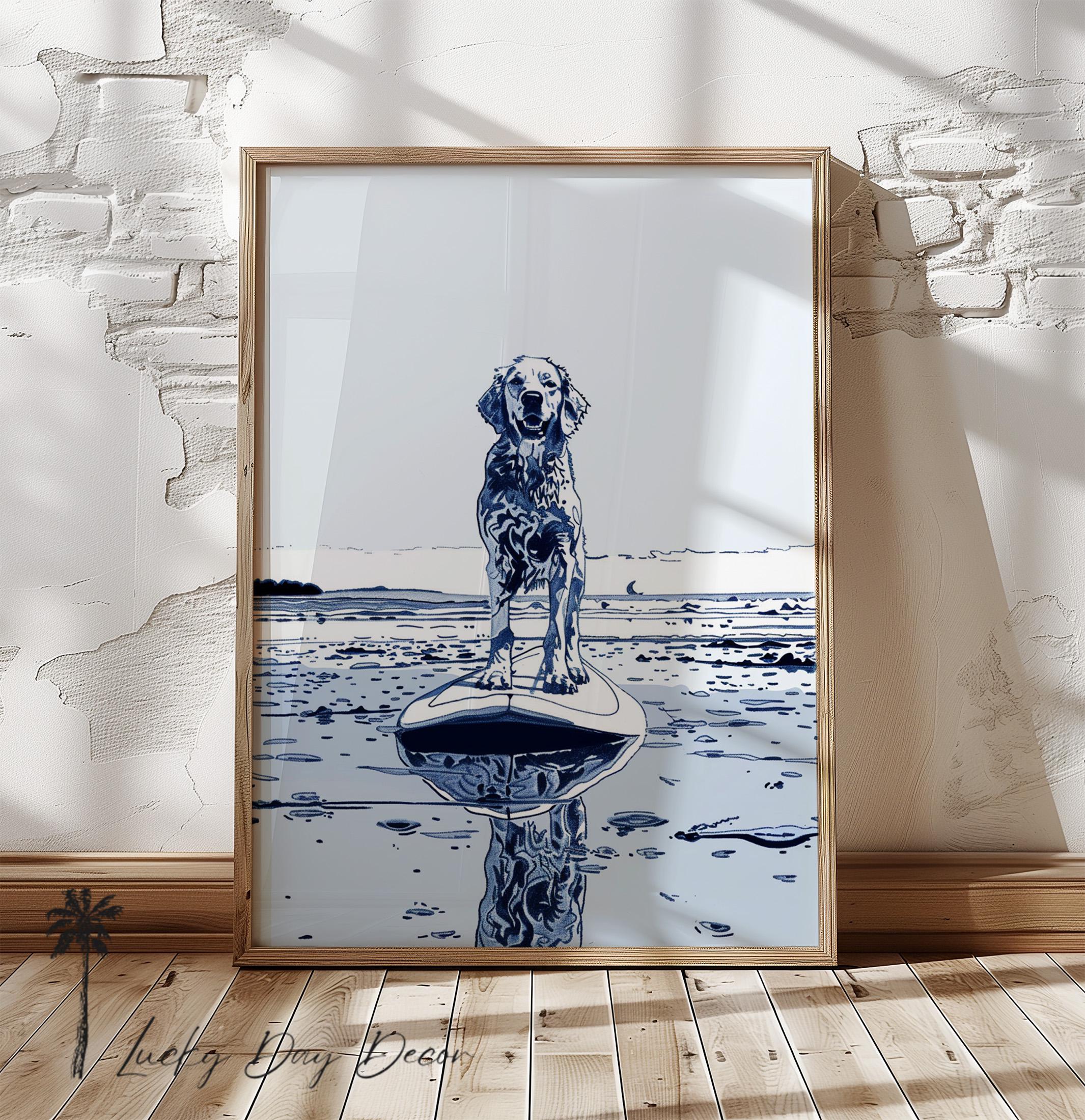 Blue Chanel Wall Art - Etsy