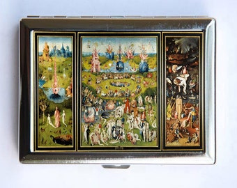The Garden of Earthly Delights Cigarette Case Wallet Business Card Holder