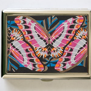 Schmetterling Schmetterlinge Zigarettenetui Brieftasche Visitenkartenhalter