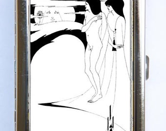 Woman in the Moon Salome Cigarette Case Wallet Business Card Holder Art Nouveau
