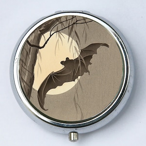 Bat Moon Pillendoosje houder voor pillendoosje