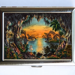 Fairy Garden Cigarette Case id case Wallet Business Card Holder