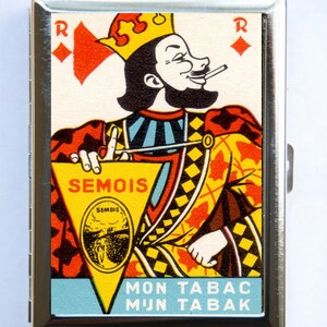 Titular de la tarjeta de visita de la cartera de la cartera de la cartera del cigarrillo del partido del partido del cigarrillo