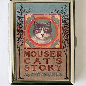 Mousers Cat Story Buch Zigarettenetui Visitenkartenhalter