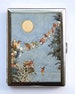 Butterfly Fairy Elves Spider Cigarette Case Wallet Business Card Holder 