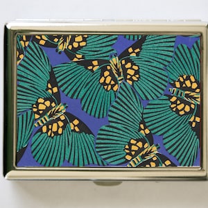 Schmetterling Schmetterlinge Zigarettenetui Brieftasche Visitenkartenhalter