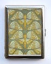 Art Nouveau Butterflies Cigarette Case Wallet Business Card Holder 