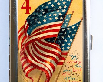 Vintage 1930s Lucky Strike Metal Cigarette Case | American Tobacco Co.  Tobacciana