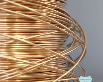 14k Gold Filled Wire round.. 24 g gauge ga Bulk dead soft and half hard sale WGF24.. Shop Sale..10 feet wholesale.