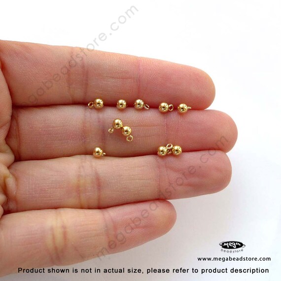10 pcs 3mm plaine ronde boule gouttes gouttes gouttes 14K Gold Filled charmes F01GF be06e5 10 pcs 3mm plaine ronde boule gouttes gouttes gouttes 14K Gold Filled charmes F01GF be06e5
