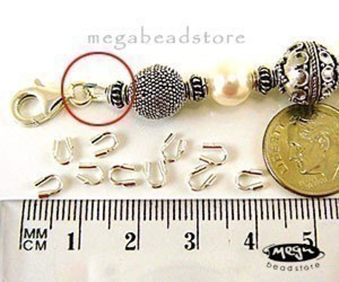 Medium Beading Thread Loop Protector Beads Wire Guard Guardian Etsy