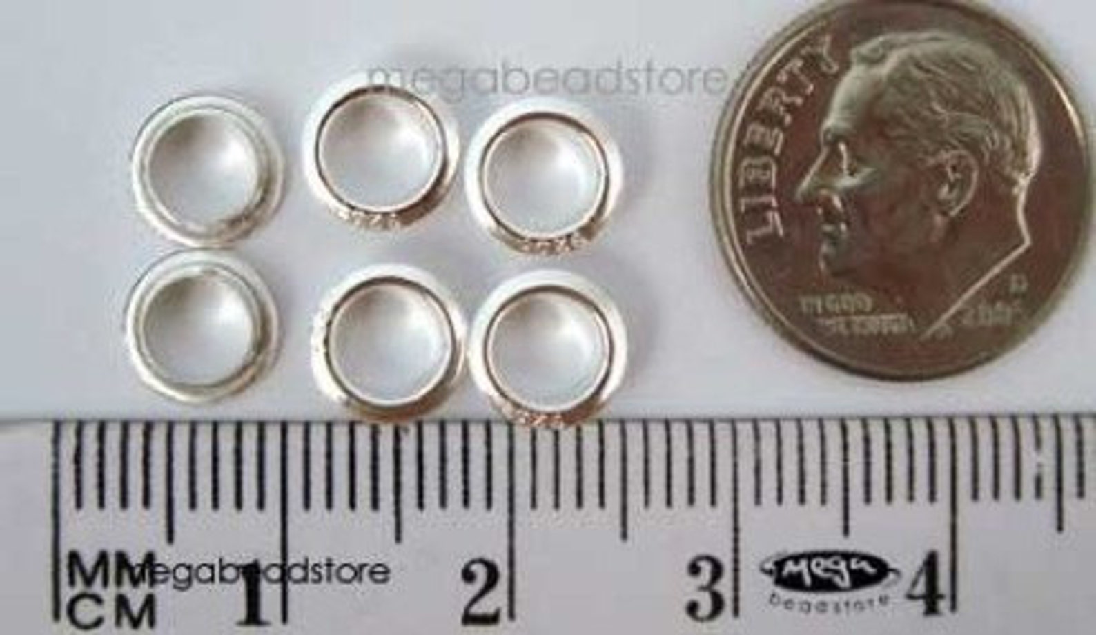 50 Pcs Marked 925 Sterling Silver Grommet Eyelet Rivets Fit - Etsy