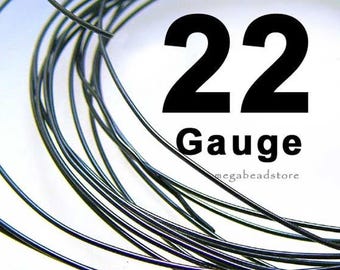22 Gauge Patina Dunkel Patina 925 Sterling Silber Draht