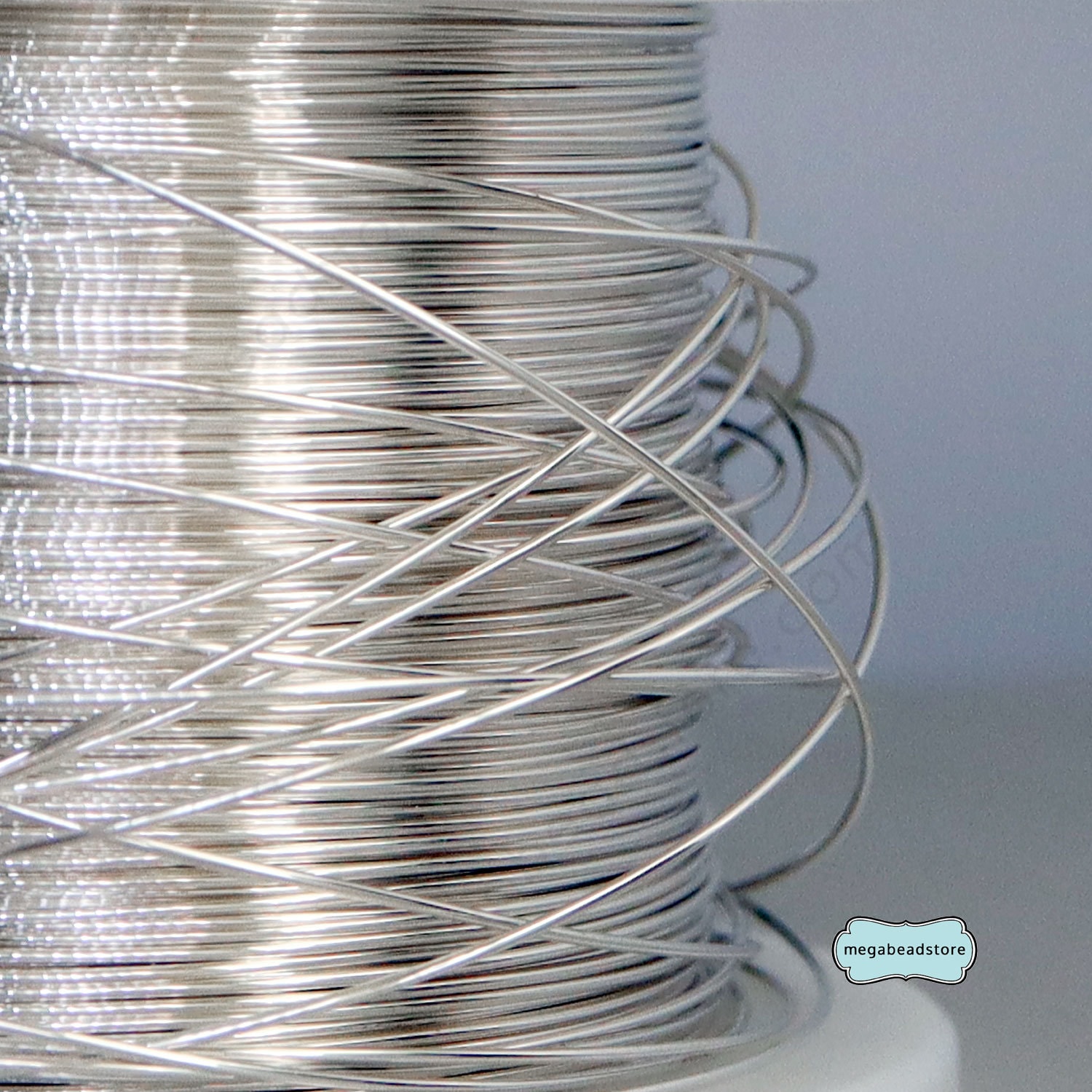 28 Gauge Sterling Silver Half Hard Wire #BSG027 – General Bead