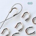 Small, Medium, Large Wire Guardian 925 Sterling Silver Wire Loop Protector Beads F124 