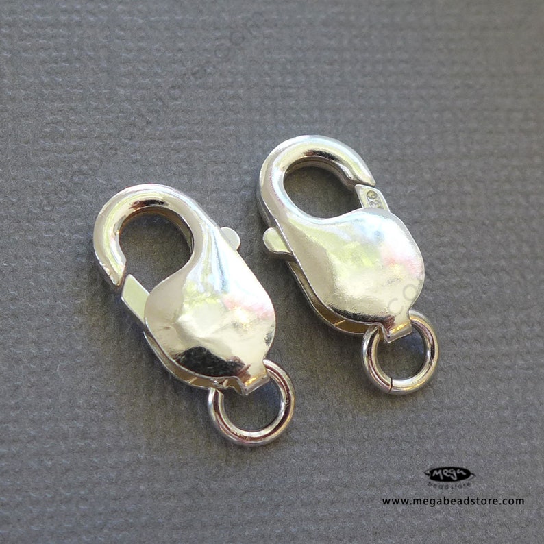 16mm XL Large Trigger Clasps 925 Sterling Silver Lobster Clasp Etsy