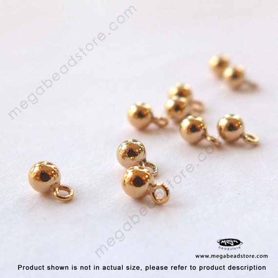 10 pcs 3mm plaine ronde boule gouttes gouttes gouttes 14K Gold Filled charmes F01GF be06e5 10 pcs 3mm plaine ronde boule gouttes gouttes gouttes 14K Gold Filled charmes F01GF be06e5